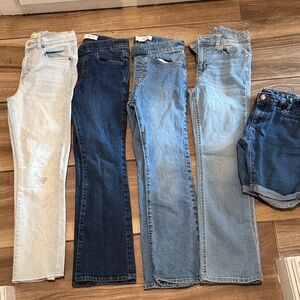 Old Navy Women's Flare & Wide Leg Jeans - Assorted Blue Washes